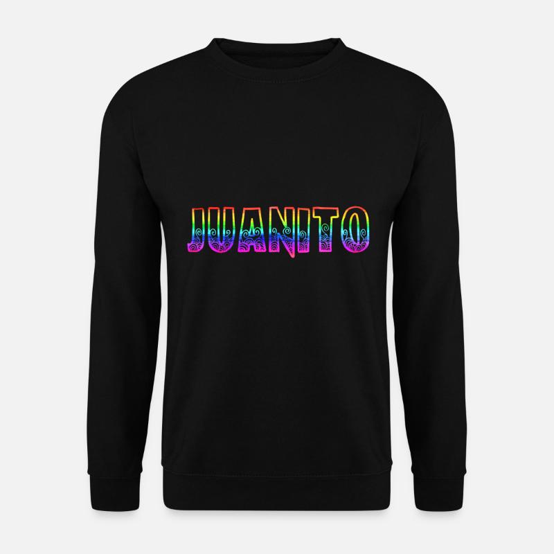 juanito rs regenbogen - Unisex Pullover - Schwarz