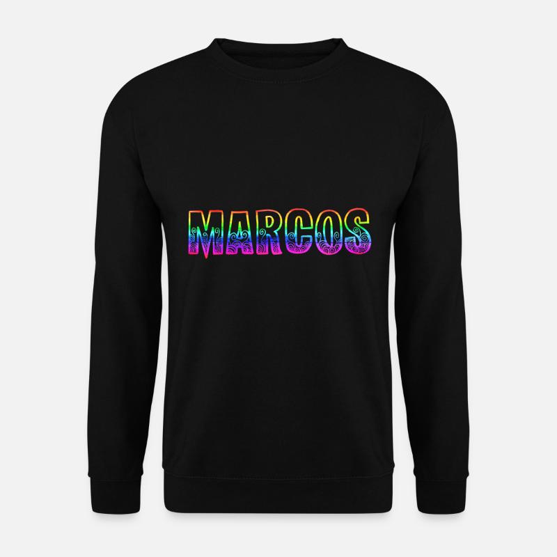 marcos rs regenbogen - Unisex Pullover - Schwarz