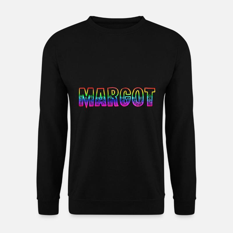 margot rs regenbogen - Unisex Pullover - Schwarz