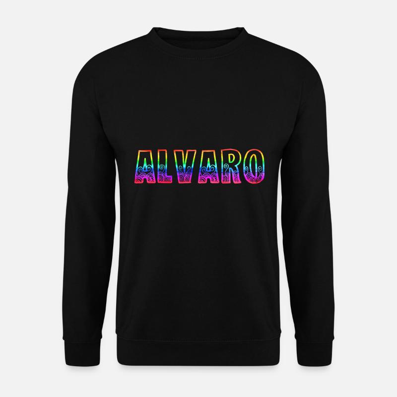 alvaro rs regenbogen - Unisex Pullover - Schwarz