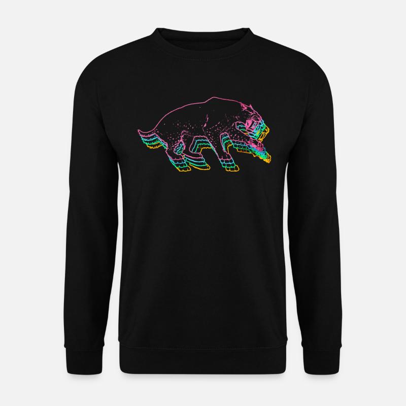 Sabre-toothed tiger - Unisex Sweatshirt - black