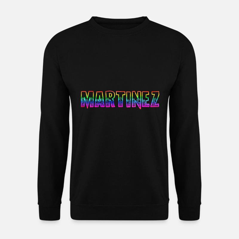 martinez rs regenbogen - Unisex Pullover - Schwarz