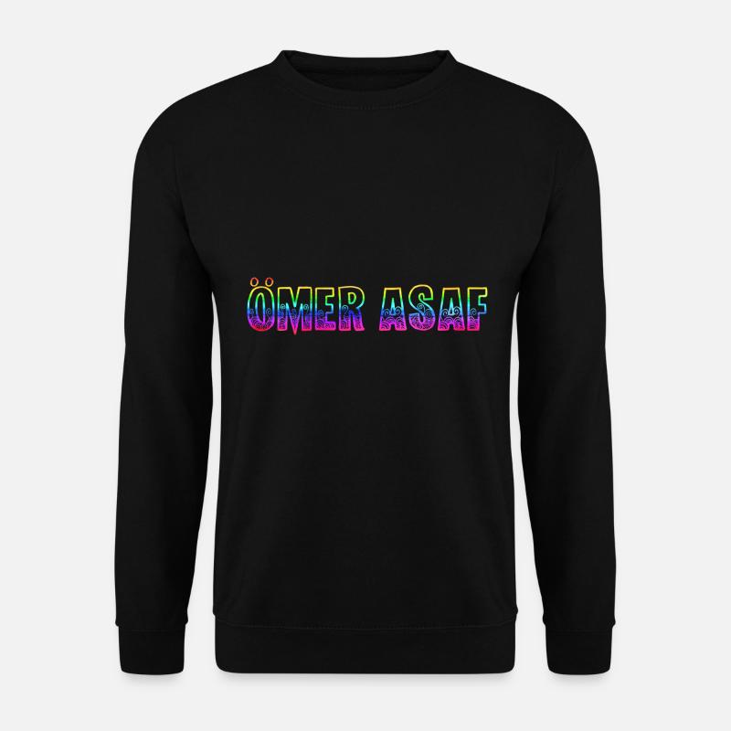 Ömer ASAF RS Rainbow - Sweat-shirt Unisexe - noir