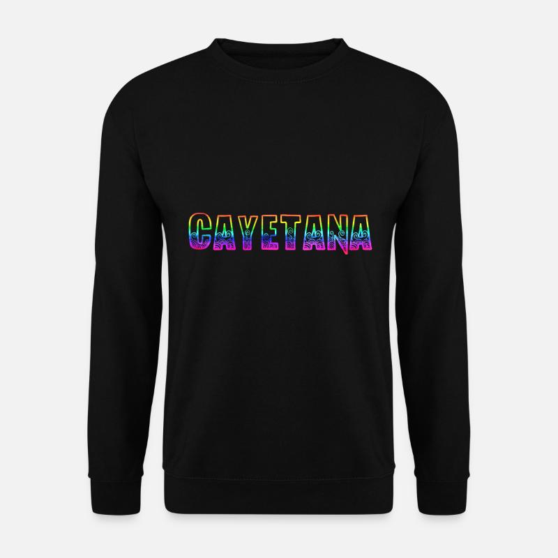 cayetana rs rainbow - Unisex Sweatshirt - black