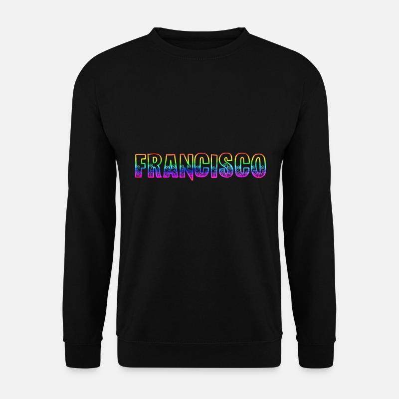 francisco rs regenbogen - Unisex Pullover - Schwarz