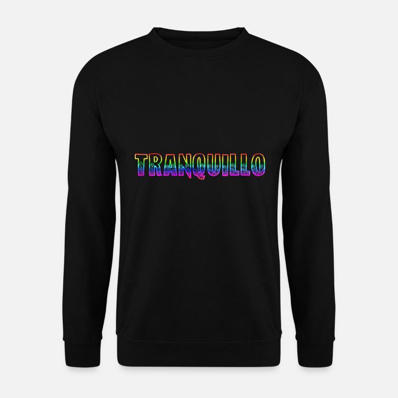 tranquillo rs arc-en-ciel - Sweat-shirt Unisexe - noir
