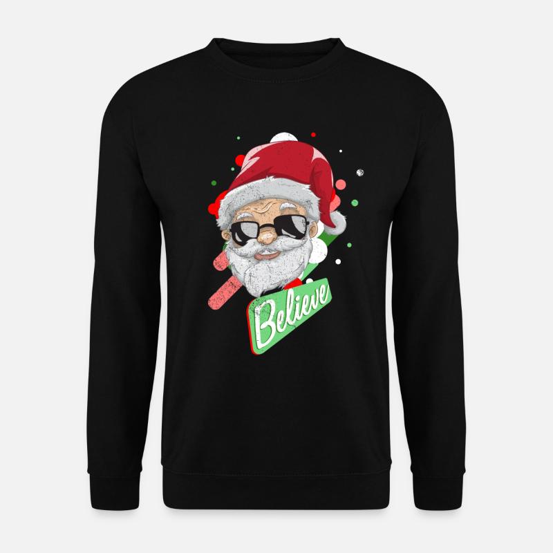 Santa Claus - Unisex Sweatshirt - black