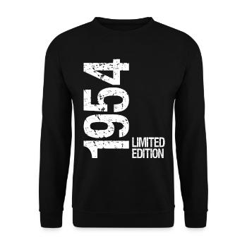 1954 Édition limitée - Sweat-shirt Unisexe - noir - Devant - Alina (178cm) & Michal (187cm)