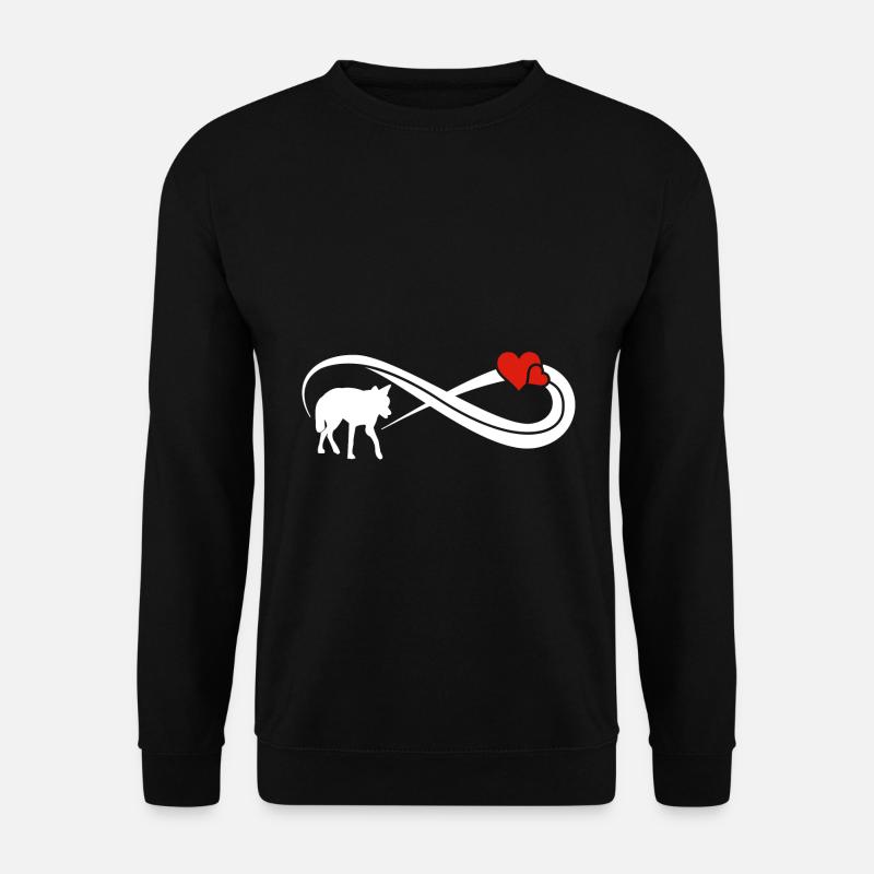Signe infini Fox Infinity - Sweat-shirt Unisexe - noir