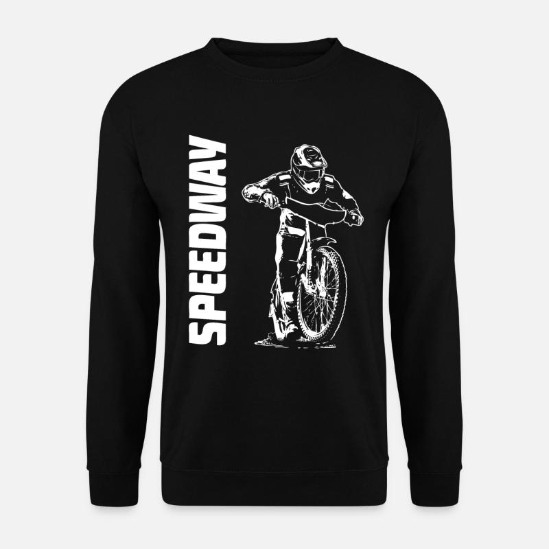 Speedway - Motorcycle Speedway - Unisex Sweatshirt - black