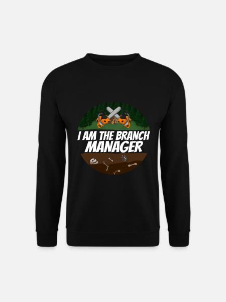 Kettensäge Motorsäge Säge - Unisex Pullover - Schwarz