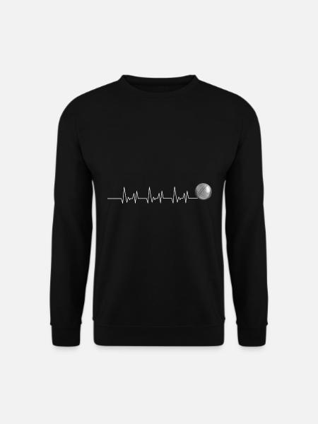 Petanque Passion Schalen - Unisex Pullover - Schwarz