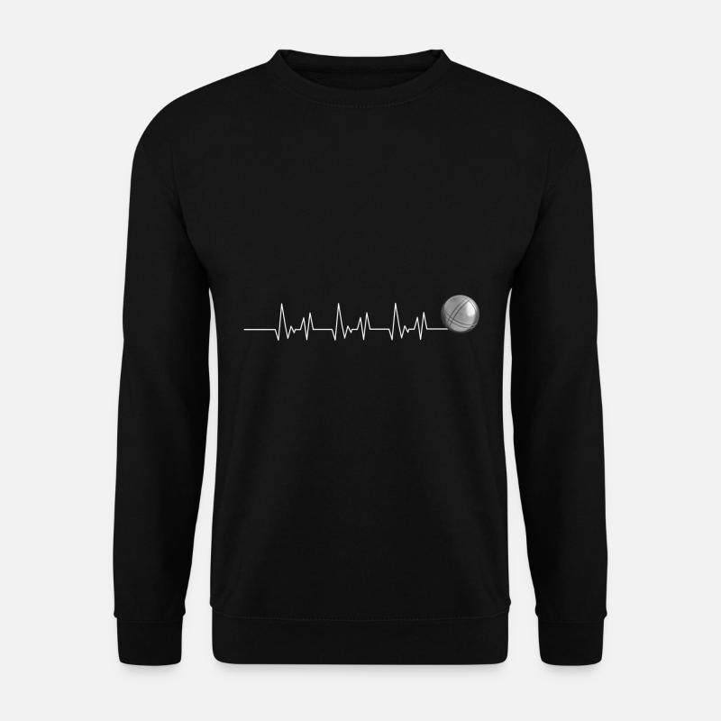 Petanque Passion Schalen - Unisex Pullover - Schwarz
