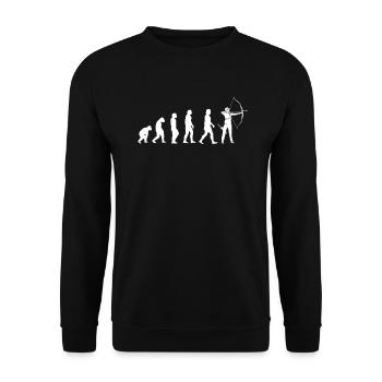 Archer Archer Archery Archery Archery Archery Archery Archery - Unisex Sweatshirt - black - Front - Alina (178cm) & Michal (187cm)