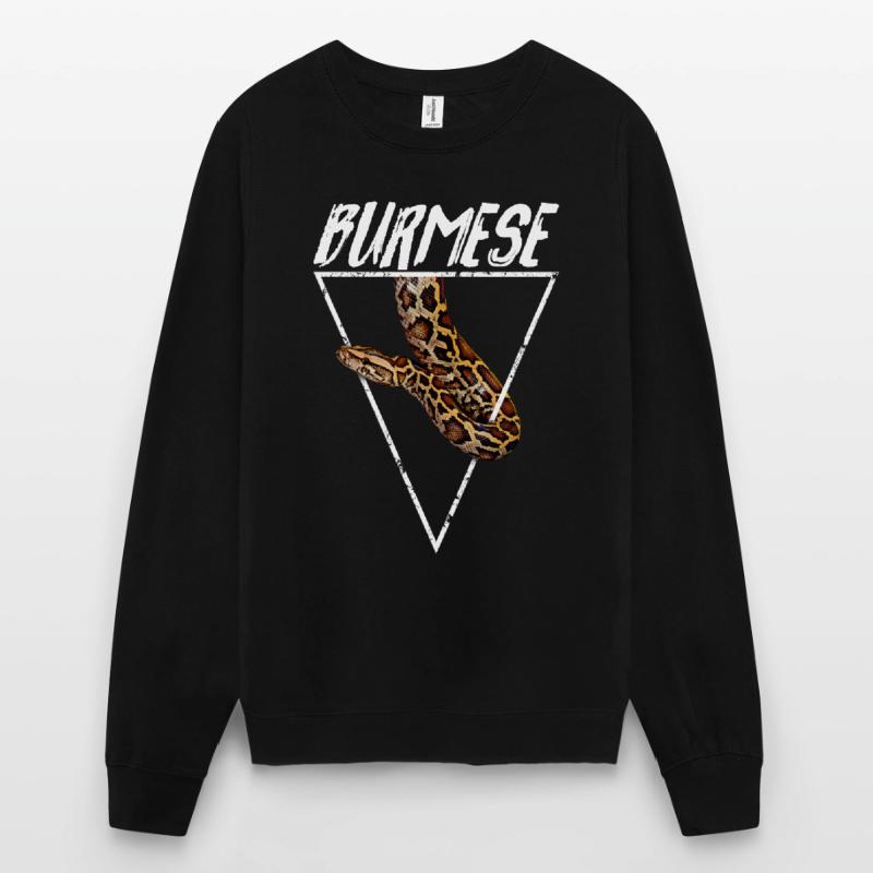 Burmese Python Owner Geometric Unisex Sweatshirt