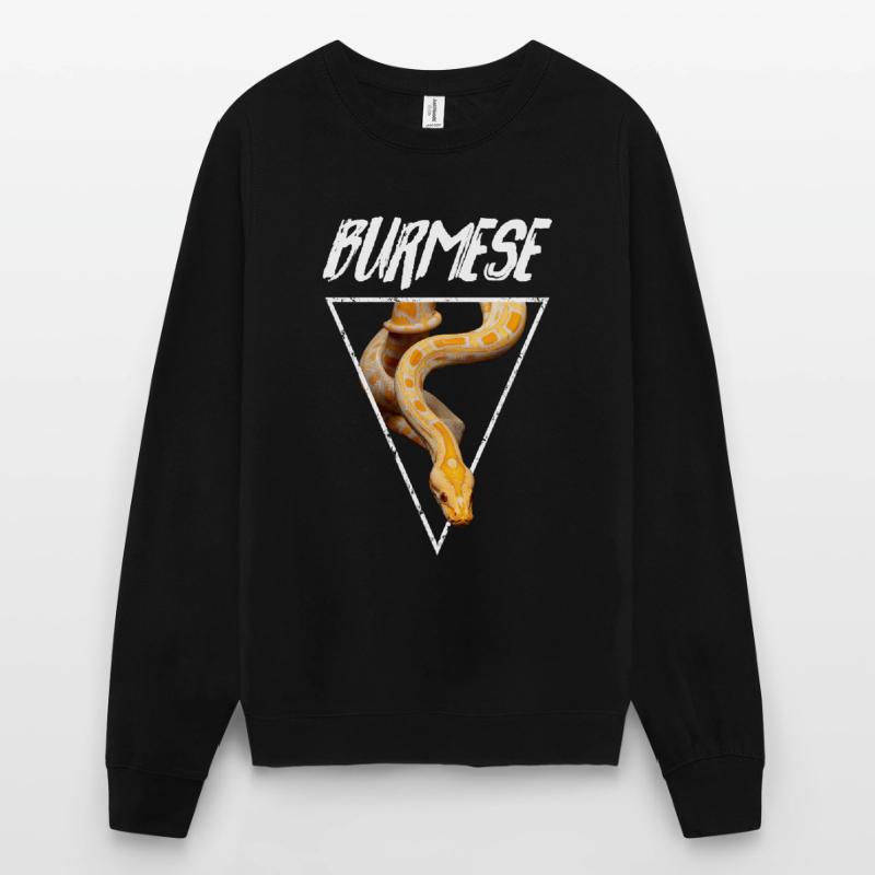 Burmese Python Snake Owner Unisex Sweatshirt