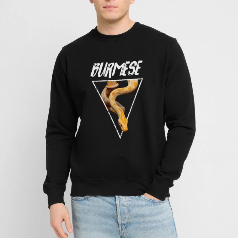 Burmese Python Snake Owner Unisex Sweatshirt