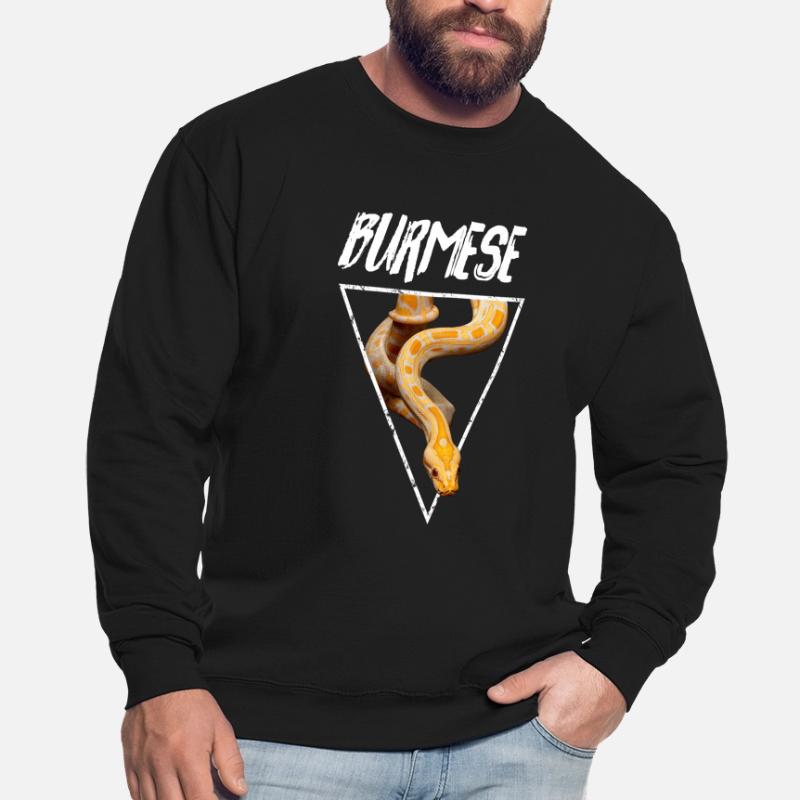 Burmese Python Snake Owner Unisex Sweatshirt