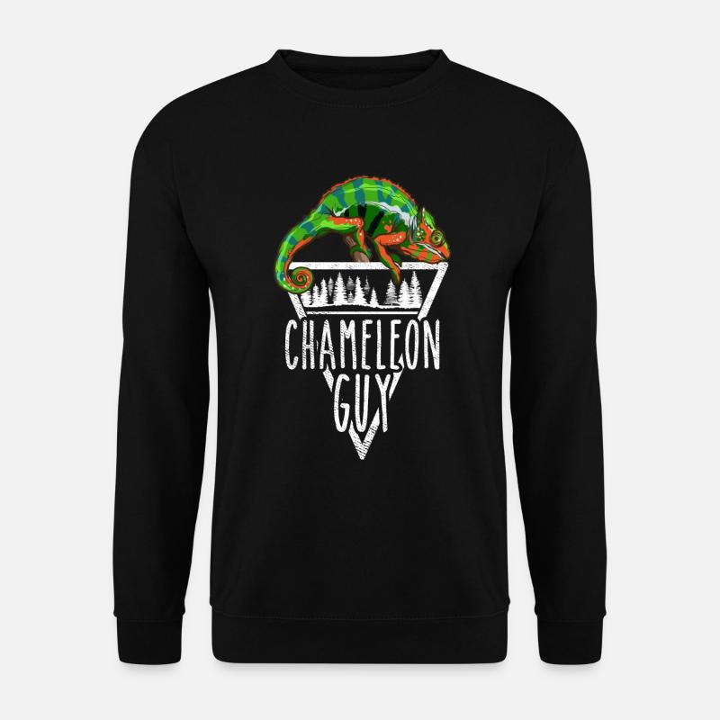 That Chameleon Guy Panther Chameleon - Unisex Sweatshirt - black