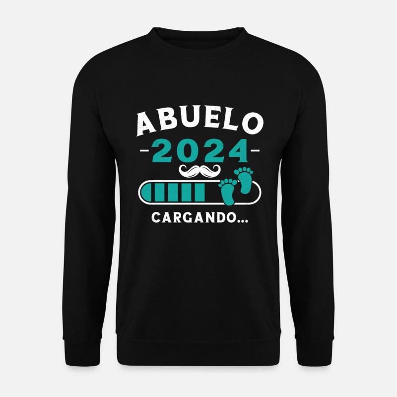 Opa 2024 Wird geladen - Unisex Pullover - Schwarz