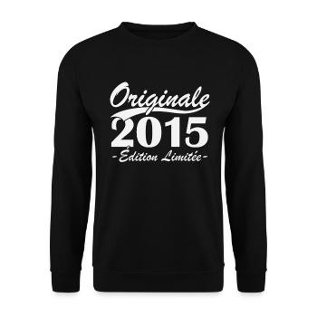 Originale 2015 édition limitée - Sweat-shirt Unisexe - noir - Devant - Alina (178cm) & Michal (187cm)