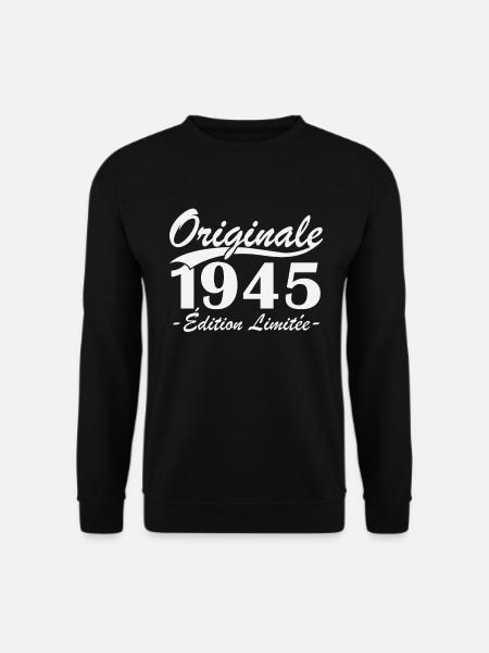 Original 1945 Limited Edition - Unisex Sweatshirt - black
