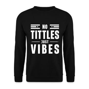 sauvage, drôle, anniversaire, conception, niveau, femmes, - Sweat-shirt Unisexe - noir - Devant - Alina (178cm) & Michal (187cm)