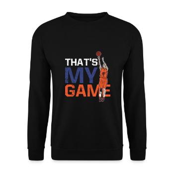 Club d'équipe de basket-ball - Sweat-shirt Unisexe - noir - Devant - Alina (178cm) & Michal (187cm)