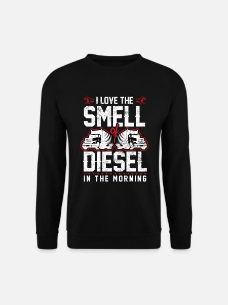 Funny Trucker Truck Driver Gift Idea - Unisex Pullover - Schwarz