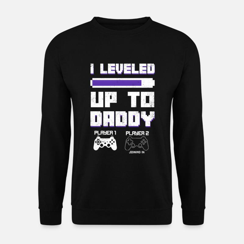 Level Up To Daddy 2020 I'm Going To Be A Dad To Be - Unisex Pullover - Schwarz