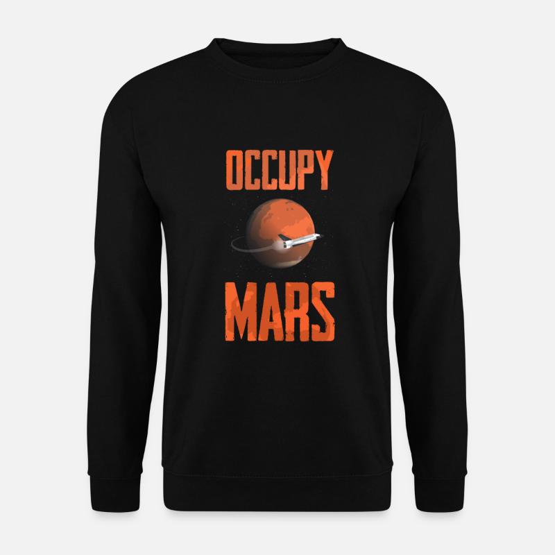Mars - Unisex Sweatshirt - black
