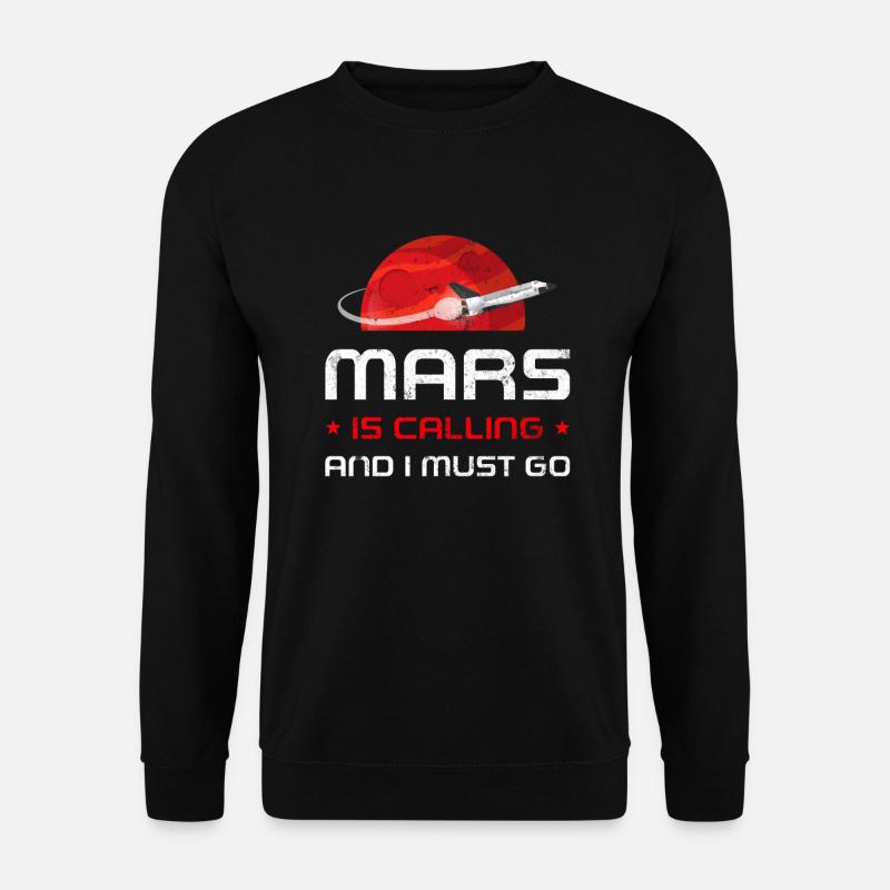 Mars - Unisex Pullover - Schwarz
