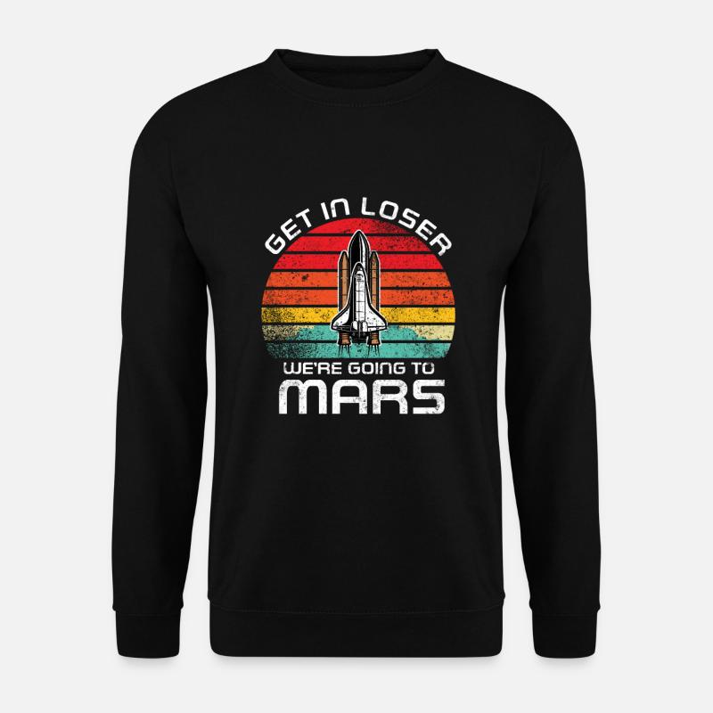 Mars - Unisex Pullover - Schwarz