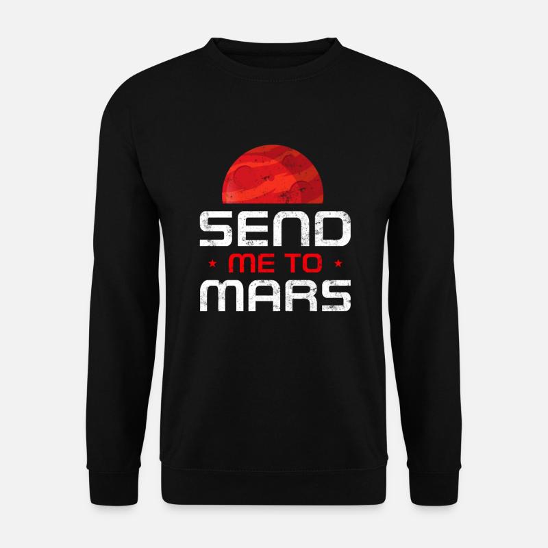 Mars - Unisex Pullover - Schwarz