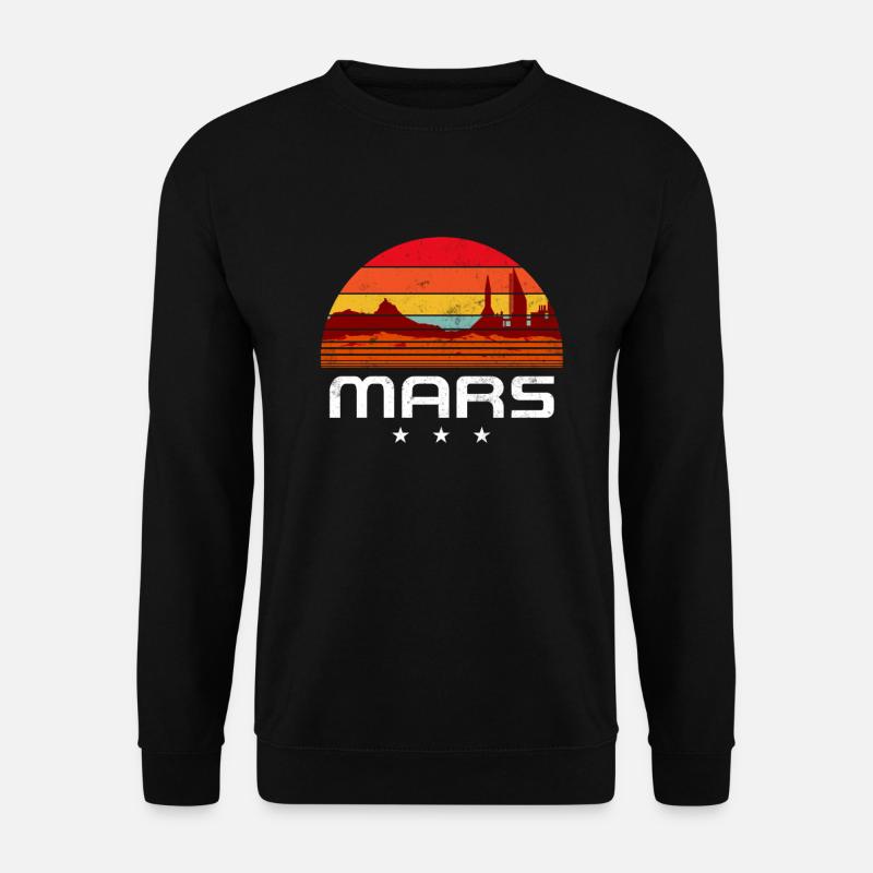 Mars - Unisex Sweatshirt - black