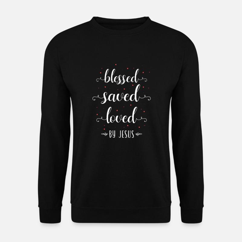 Christlicher Bibelvers Religion - Unisex Pullover - Schwarz