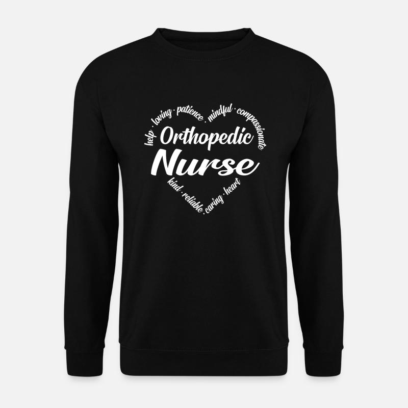 Orthopedic nurse - Unisex Sweatshirt - black