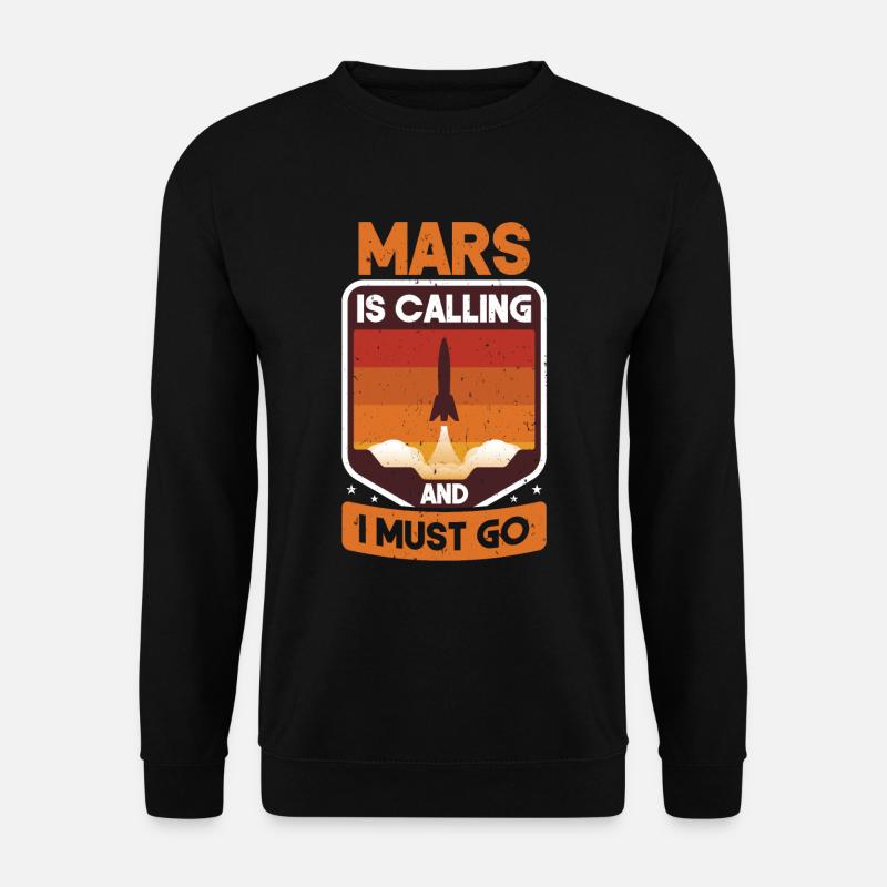 Mars - Unisex Pullover - Schwarz