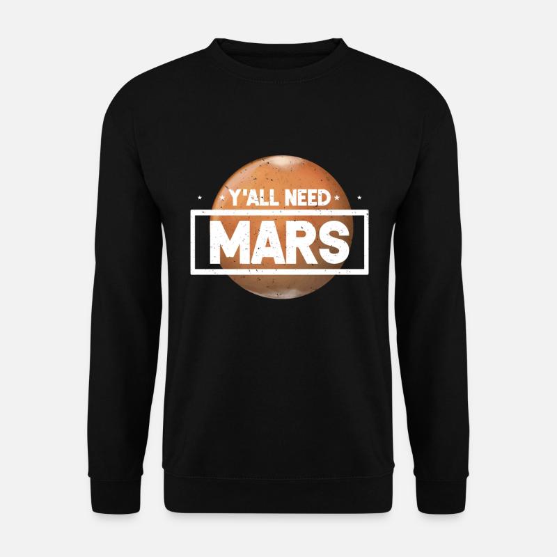 Mars - Unisex Sweatshirt - black