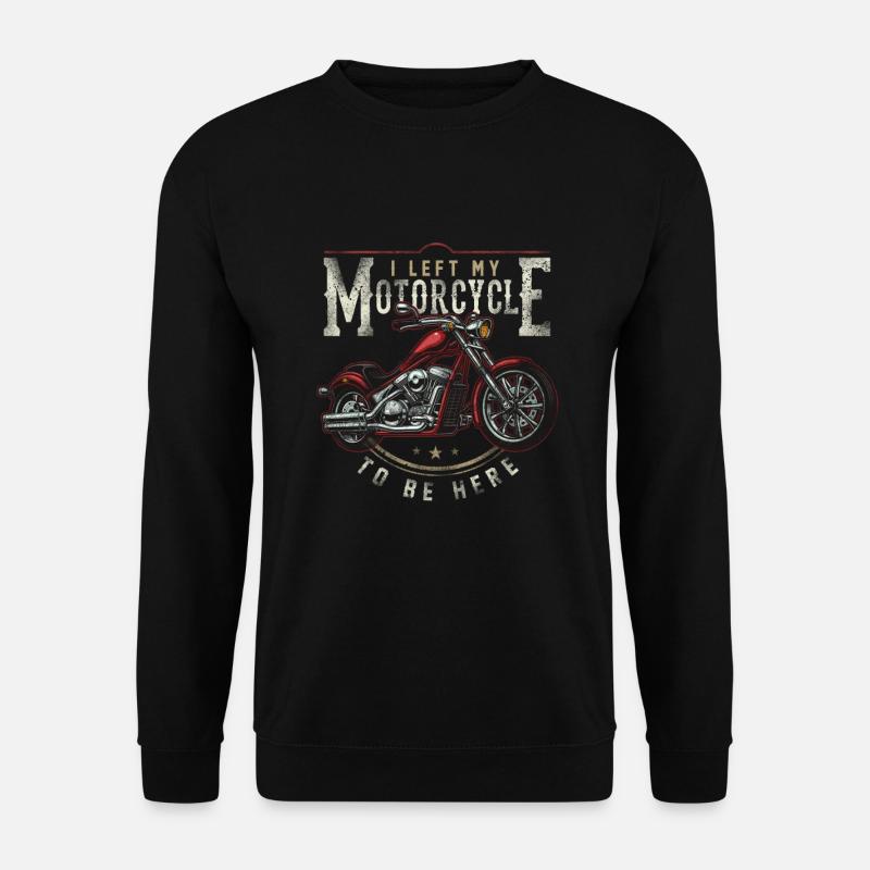 Motorcycle Biker - Unisex Sweatshirt - black