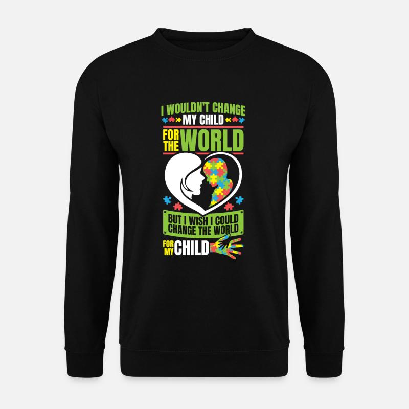 Autisme Conscience - Sweat-shirt Unisexe - noir