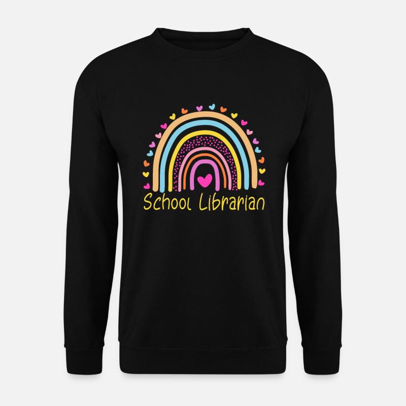Schulbibliothekar - Unisex Pullover - Schwarz