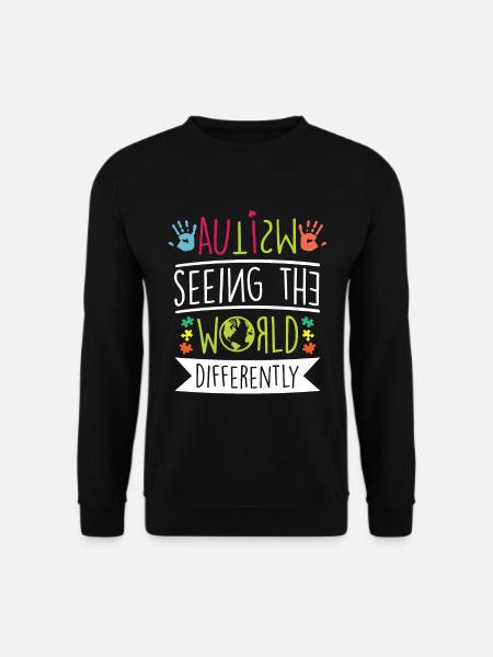 Autism Awareness - Unisex Sweatshirt - black