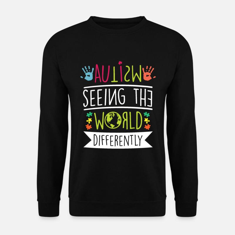 Autismus Bewusstsein - Unisex Pullover - Schwarz