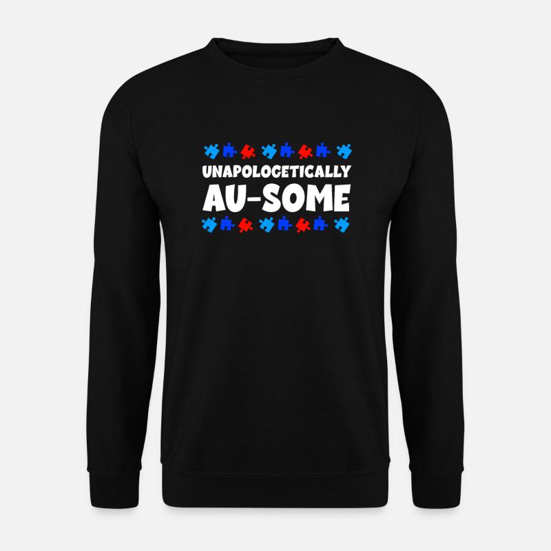 Autismus Bewusstsein - Unisex Pullover - Schwarz