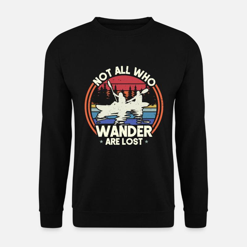kayak - Unisex Sweatshirt - black