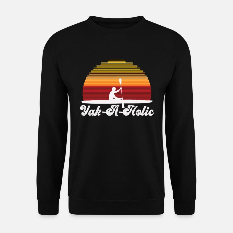 kayak - Unisex Sweatshirt - black