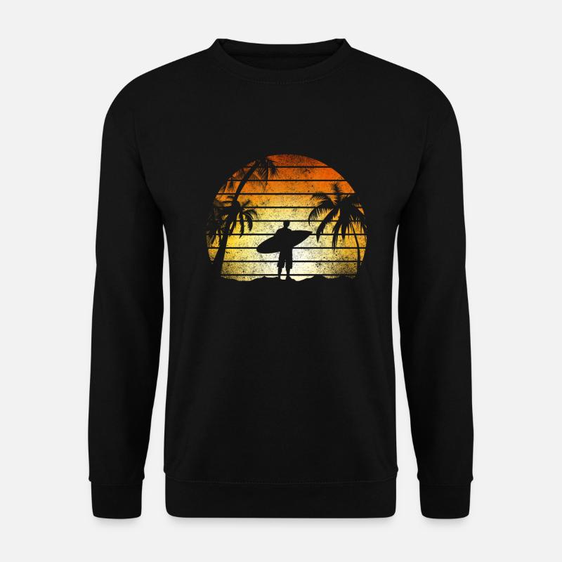 Surfer - Unisex Pullover - Schwarz