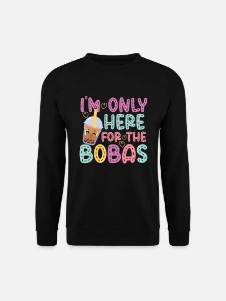 Bubble Tea - Unisex Pullover - Schwarz