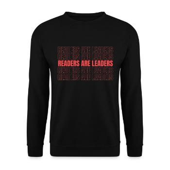 Livre Lire Littérature - Sweat-shirt Unisexe - noir - Devant - Alina (178cm) & Michal (187cm)